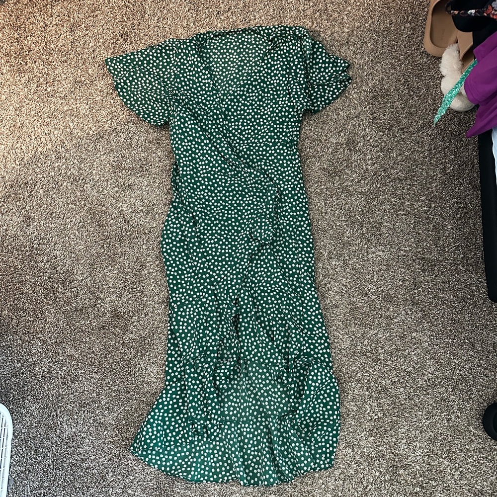 Amazon Floral Wrap Dress